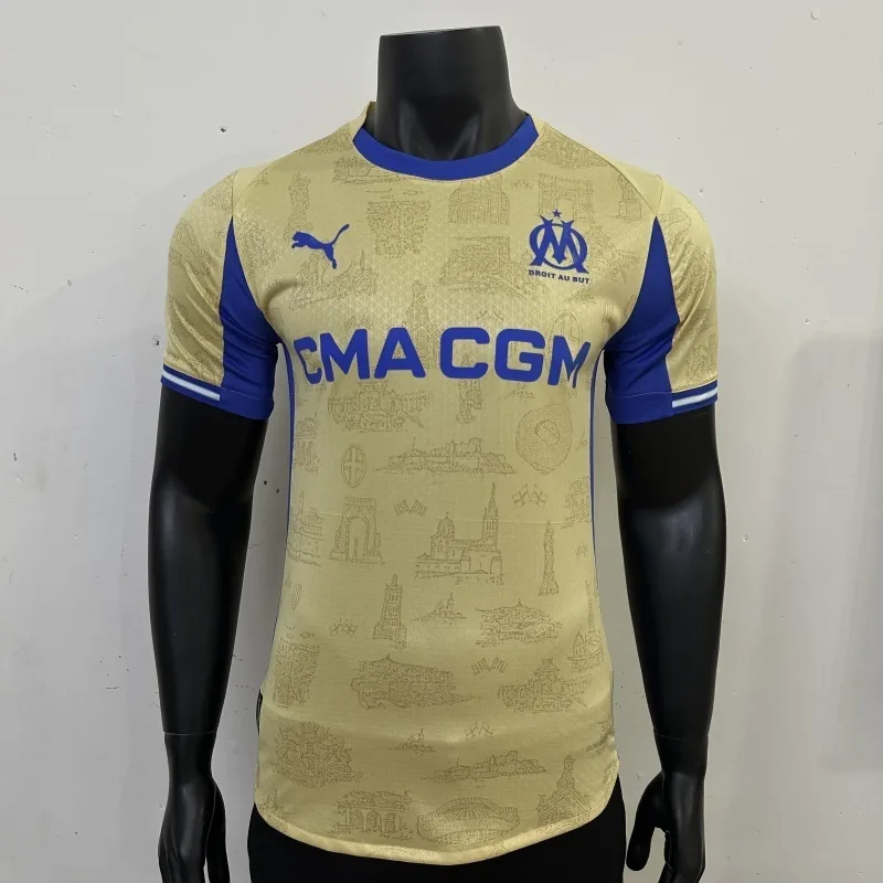 Marseille 2025/26 Fourth Shirt Player Version