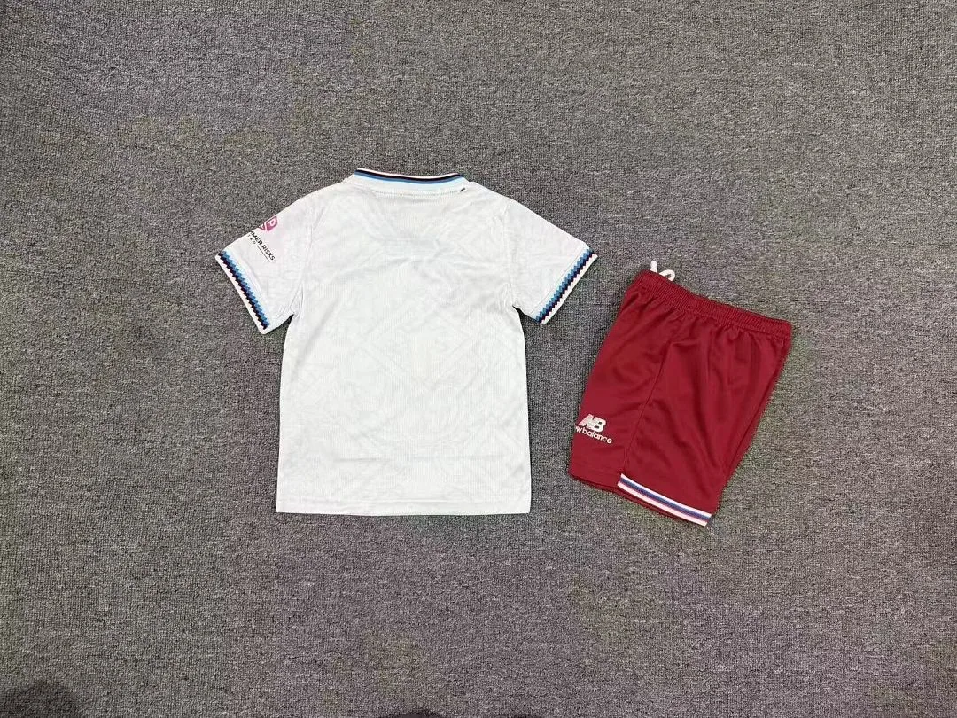 West Ham United 2026/27 Third Kids Kit White