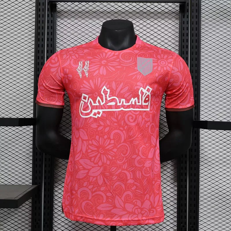Palestina Camiseta Versión Jugador Pink