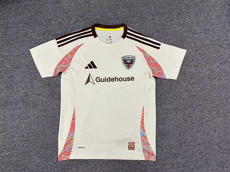 D.C. United 2025/26 Domicile Maillot Manches Courtes — 2