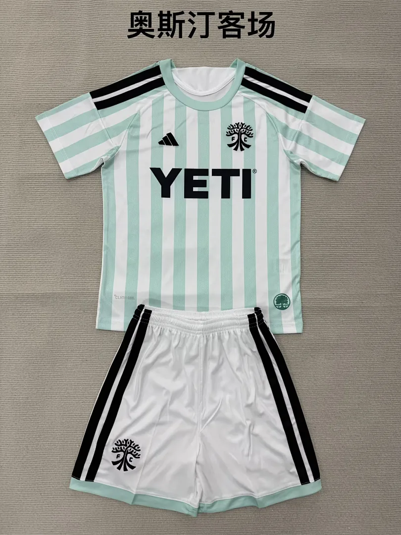 Austin FC 2026/27 Away Kids Kit
