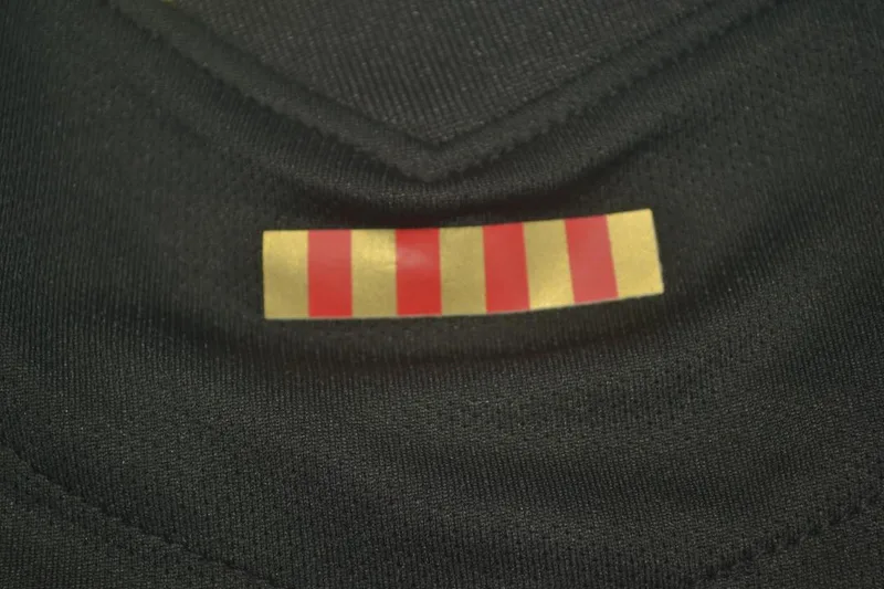 Barcelona 2020/21 Segunda Equipación Camiseta Black — 2