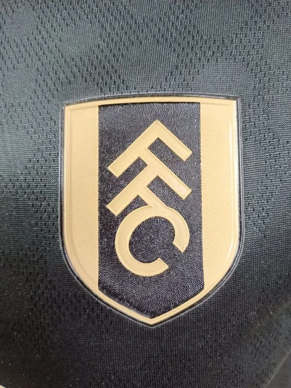 Fulham 2025/26 Third Shirt Player Version Black — 2