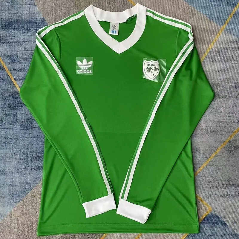 Ireland 1986 Home Shirt Long Sleeve — 2
