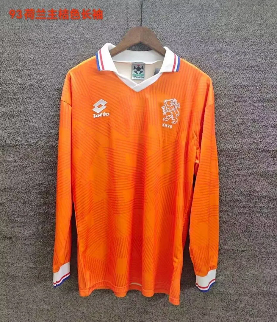 Netherlands 1991/93 Home Shirt Long Sleeve — 2