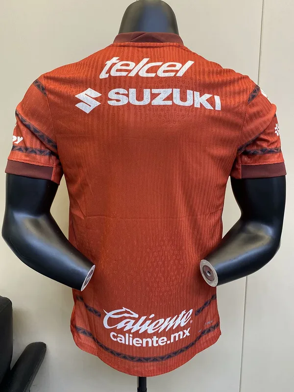 Pumas UNAM 2024/25 Gardien Maillot Version Joueur Orange — 1