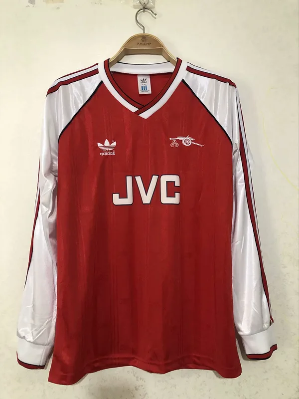 Arsenal 1989/90 Home Shirt Long Sleeve — 2