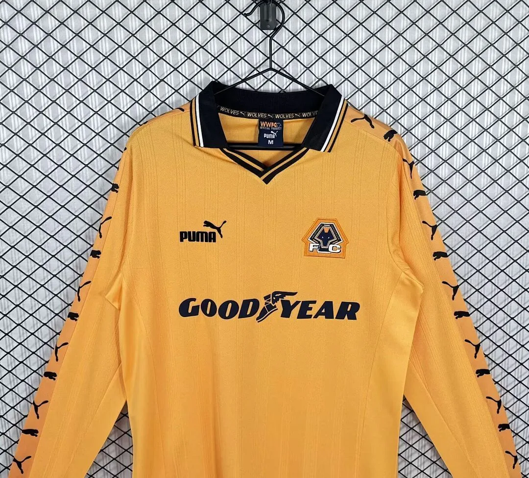 Wolverhampton Wanderers 1998/99 Home Shirt Long Sleeve — 2