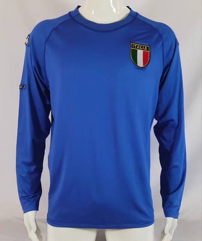 Italy 2000 Home Shirt Long Sleeve — 2