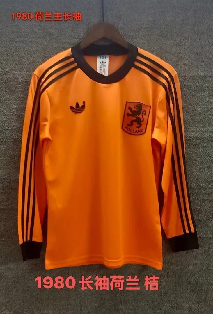 Netherlands 1978/80 Home Shirt Long Sleeve — 2