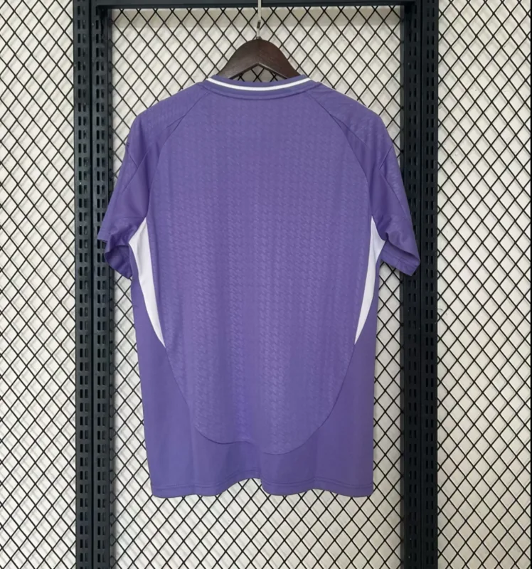 Real Madrid 2024/25 Segunda Equipación Camiseta Manga Corta Purple — 2
