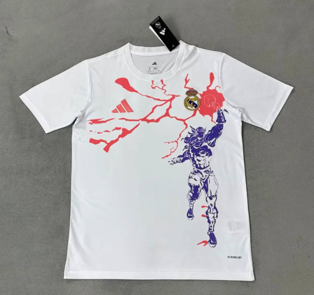 Real Madrid 2025/26 Trikot Sonderedition White Marvel