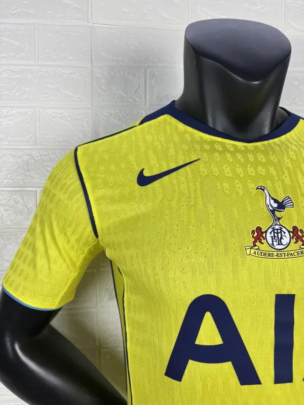 Tottenham Hotspur 2025/26 Camiseta Versión Jugador Yellow — 2