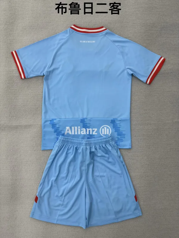 Club Brugge 2025/26 Third Kids Kit — 2