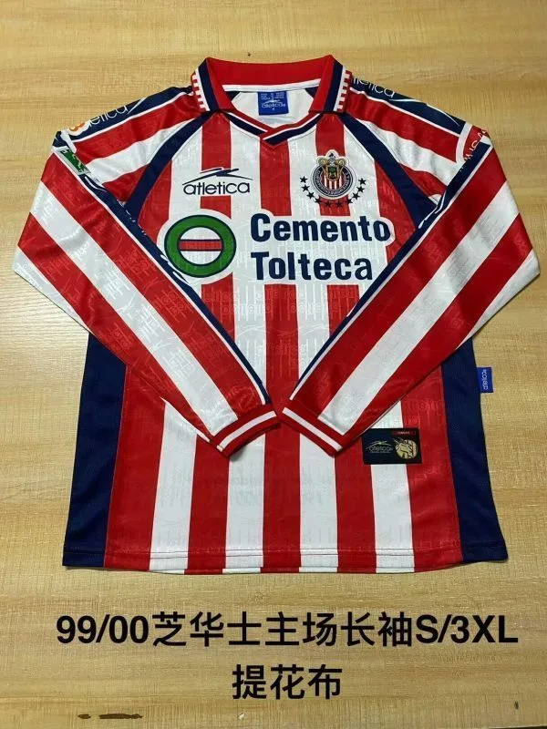Chivas Guadalajara 1999/00 Home Shirt Long Sleeve — 1
