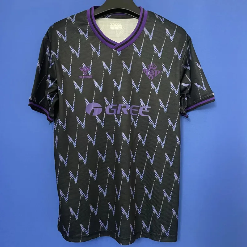 Real Betis 2025/26 Trikot Kurzarm Black — 2