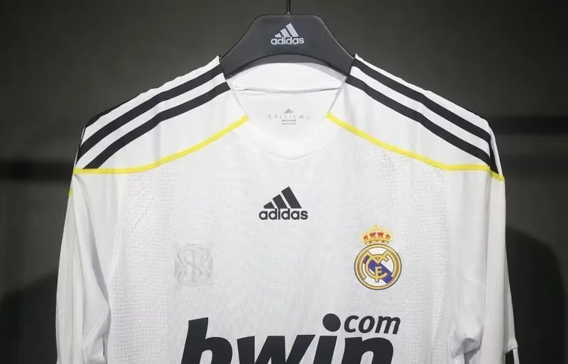 Real Madrid 2009/10 Heim Trikot Langarm Spielerversion