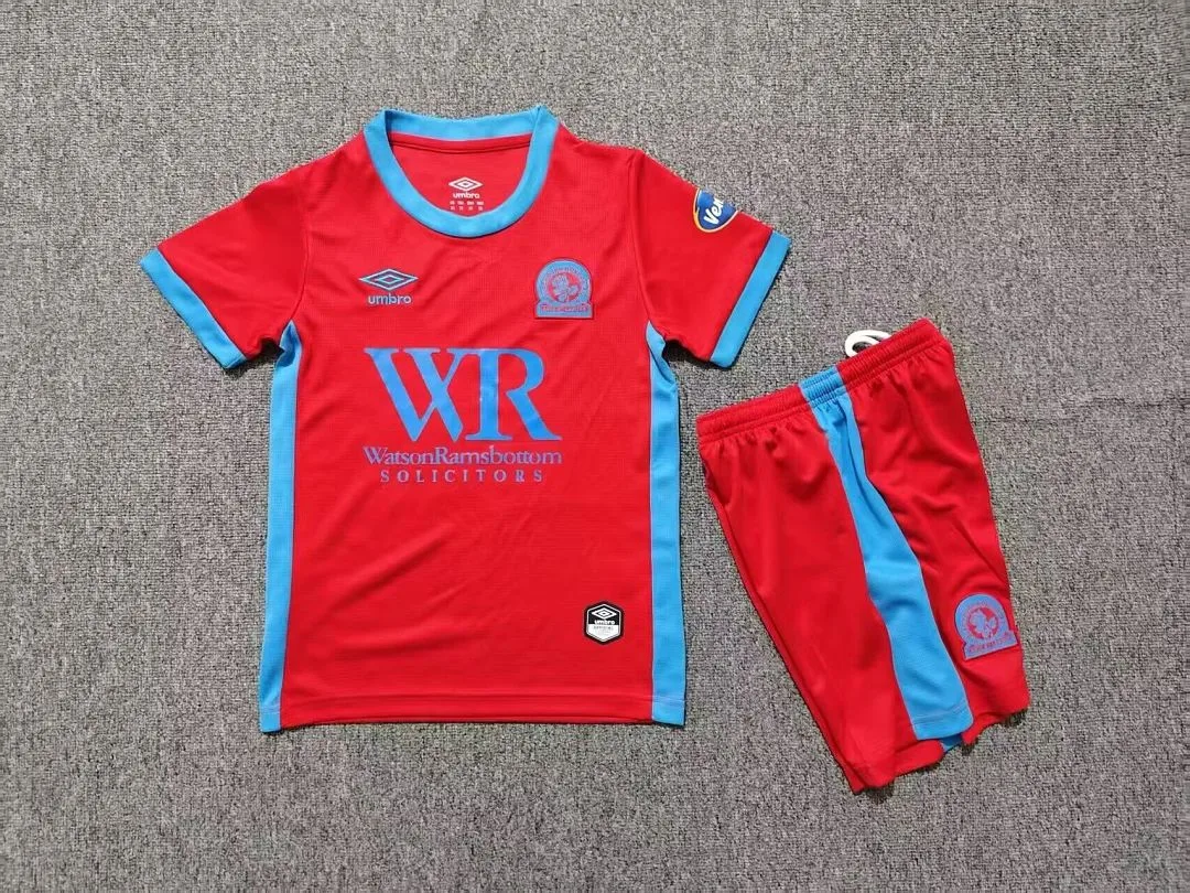 Blackburn Rovers 2026/27 Away Kids Kit — 2