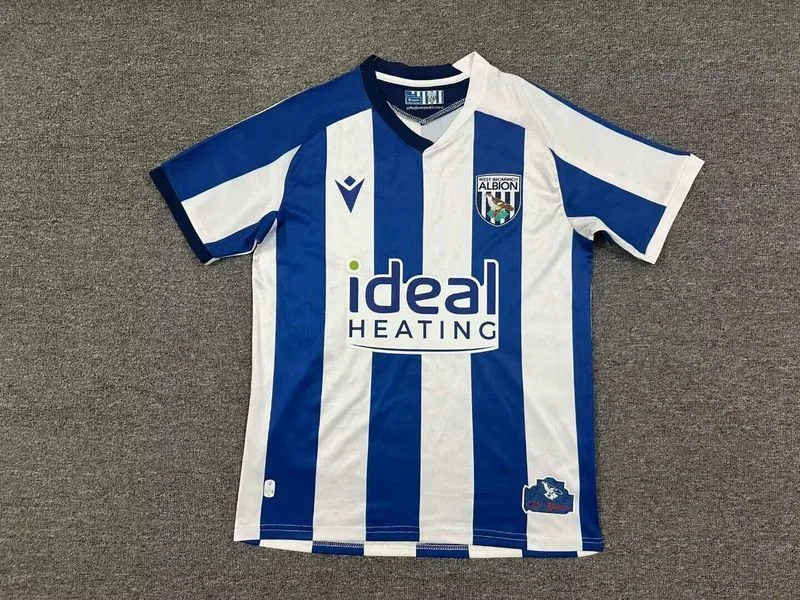 West Bromwich Albion 2025/26 Domicile Maillot — 2