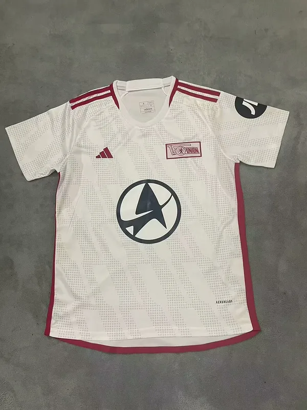 Union Berlin 2024/25 Domicile Maillot Manches Courtes White