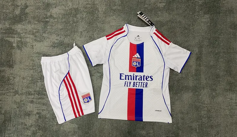 Lyon 2025/26 Home Kids Kit