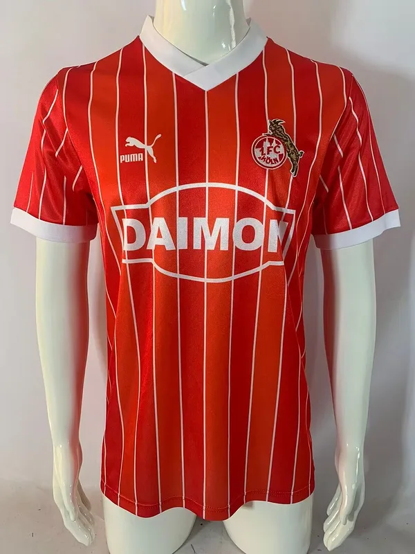 FC Köln 1985/86 Away Shirt Red — 2