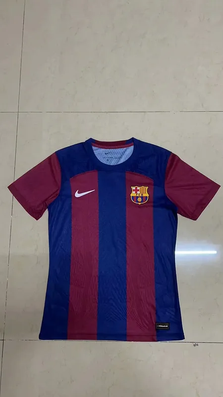 Barcelona 2023/24 Home Shirt Short Sleeve Player Version Special Edition — 1