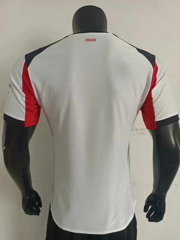 AC Milan 2025/26 Shirt Player Version White — 2