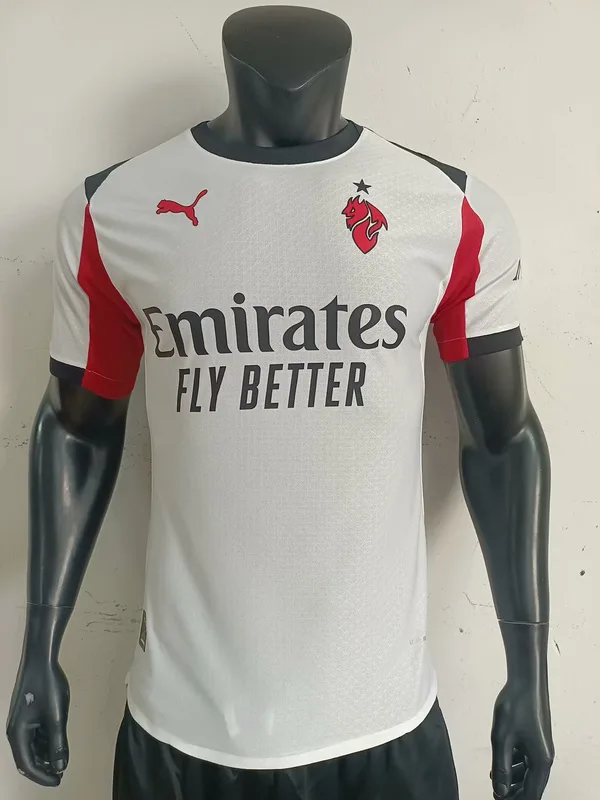 AC Milan 2025/26 Shirt Player Version White