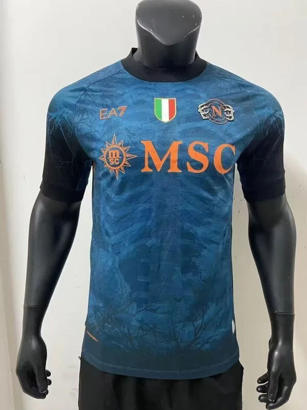 Napoli 2025/26 Camiseta Versión Jugador Blue — 1