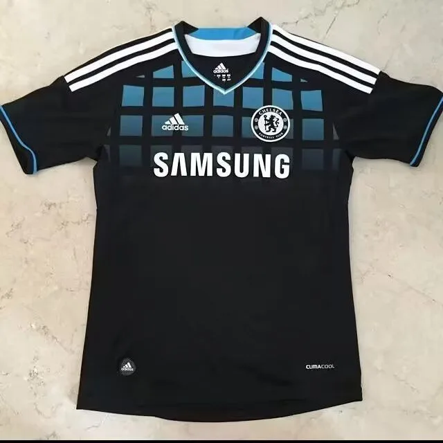 Chelsea 2011/12 Away Shirt Black — 1