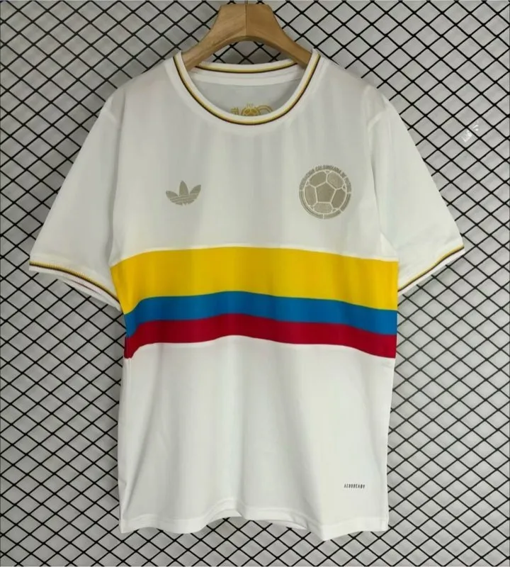 Colombia Shirt Short Sleeve Special Edition White