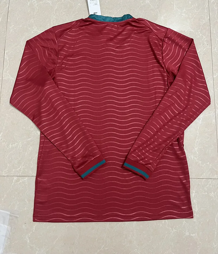 Portugal 2026 Home Shirt Long Sleeve
