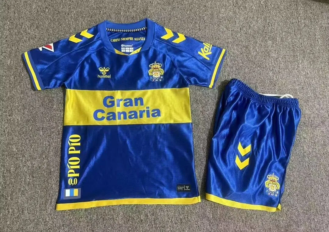 Las Palmas 2026/27 Away Kids Shorts Blue