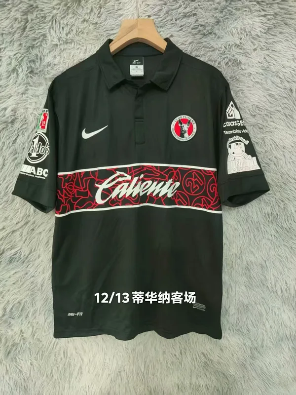 Club Tijuana 2012/13 Extérieur Maillot Black — 2
