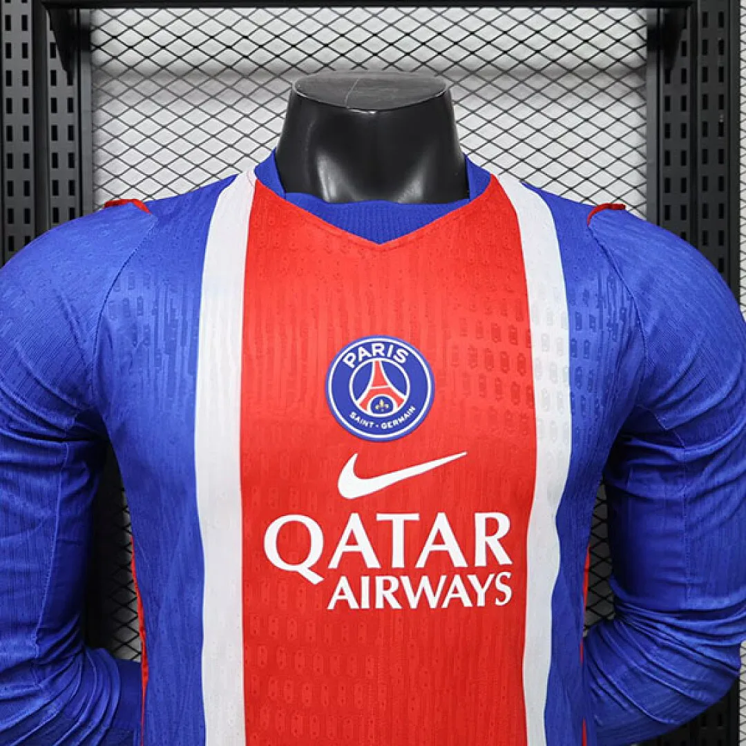 Paris Saint-Germain 2026/27 Primera Equipación Camiseta Manga Larga Versión Jugador — 2