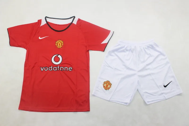 Manchester United 2004/06 Heim Set Kinder — 1