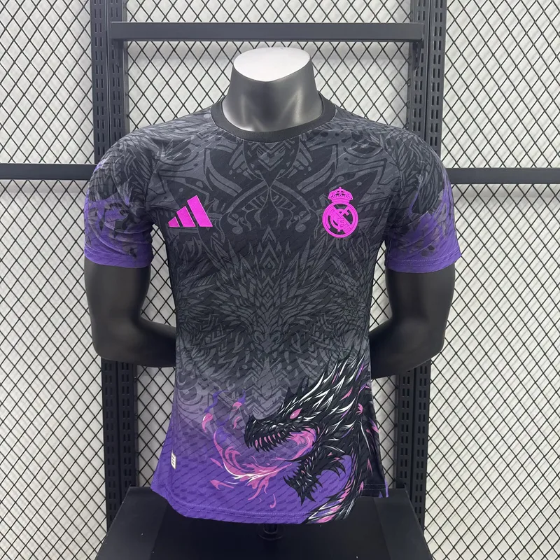Real Madrid 2025/26 Camiseta Versión Jugador Edición Especial Black — 2
