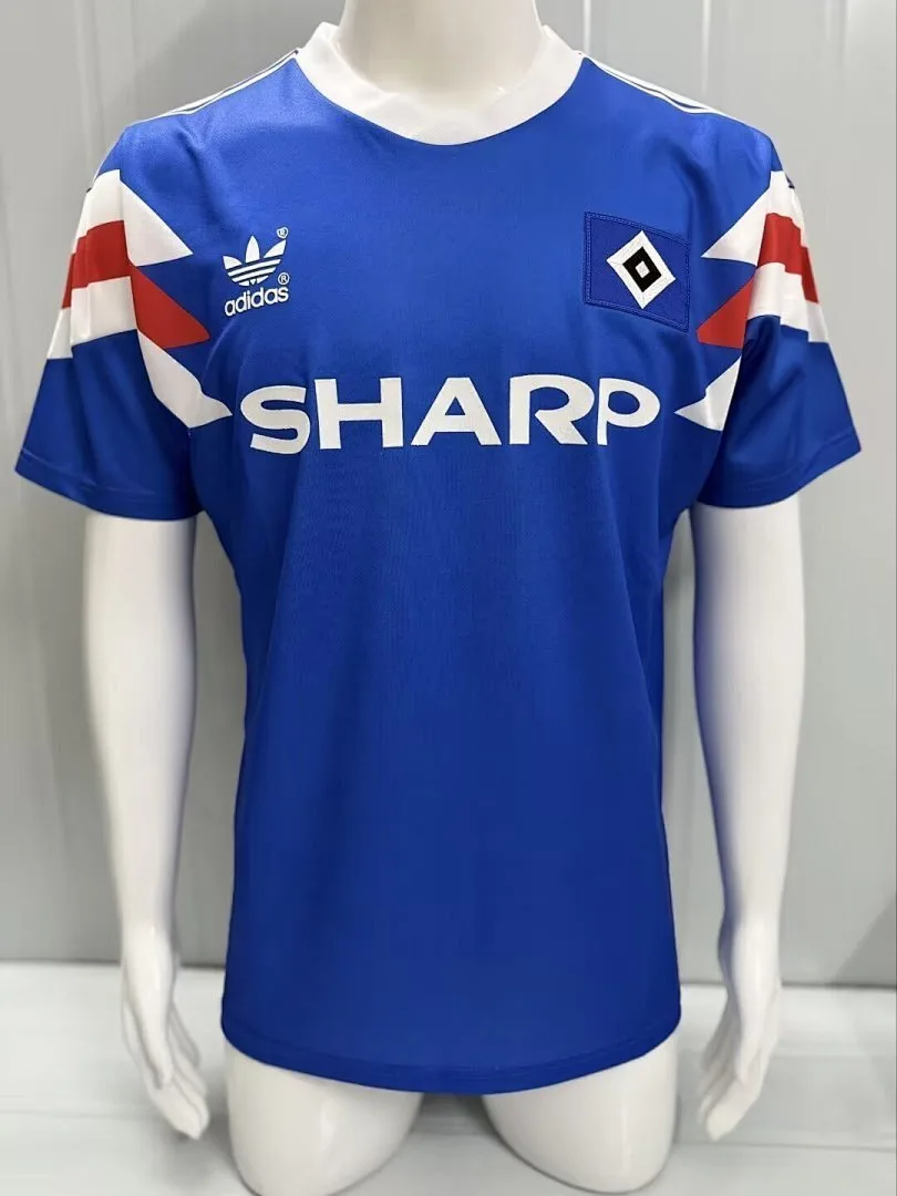 Hamburger SV 1990/91 Away Shirt — 2