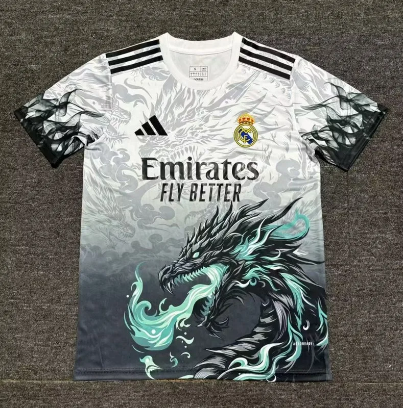 Real Madrid 2024 Maillot Édition Spéciale Black 24 Dragon — 2