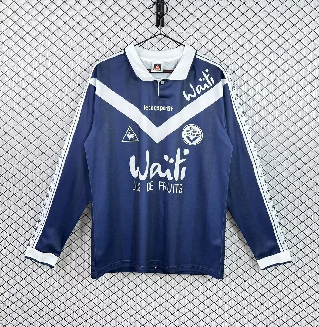 Bordeaux 1996/97 Primera Equipación Camiseta Manga Larga