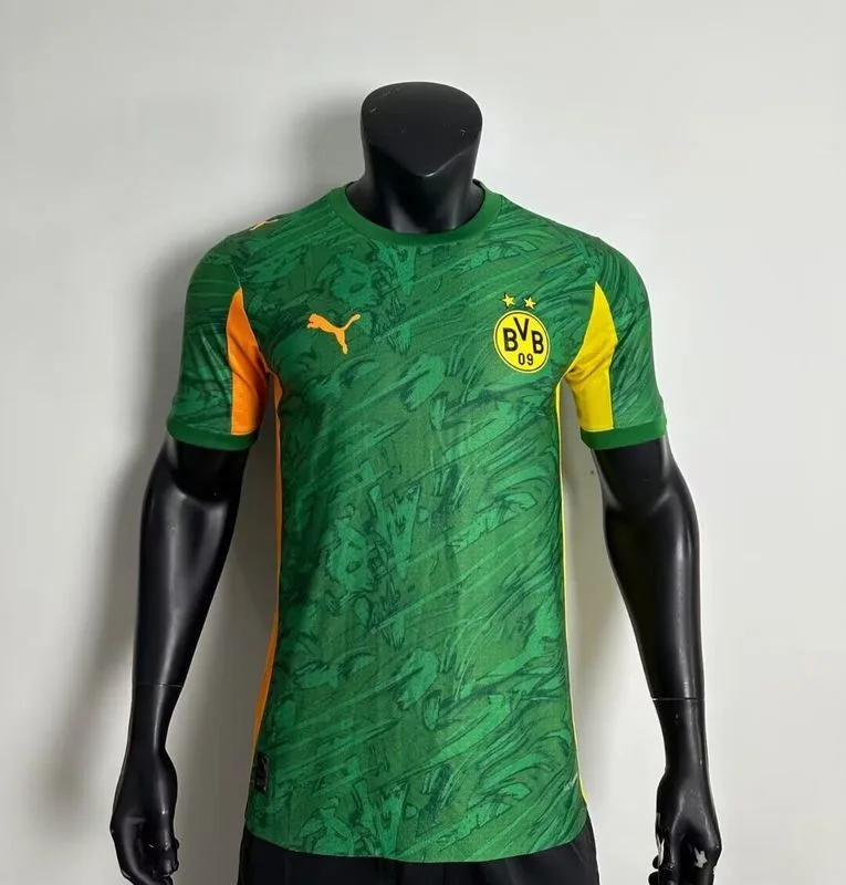Borussia Dortmund 2025/26 Camiseta Versión Jugador Green