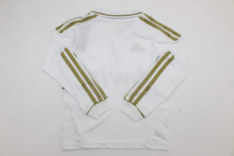 Real Madrid 2011/12 Heim Set Kinder Langarm — 2