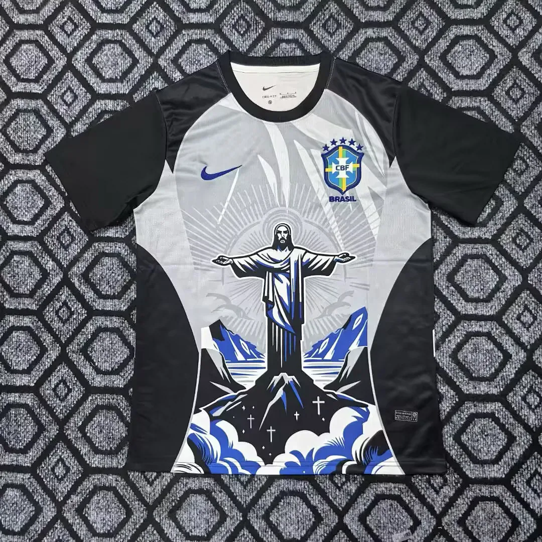 Brazil 2025/26 Shirt Short Sleeve Special Edition Blue — 1