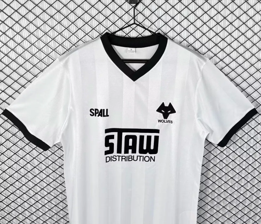 Wolverhampton Wanderers 1986/88 Away Shirt White — 2