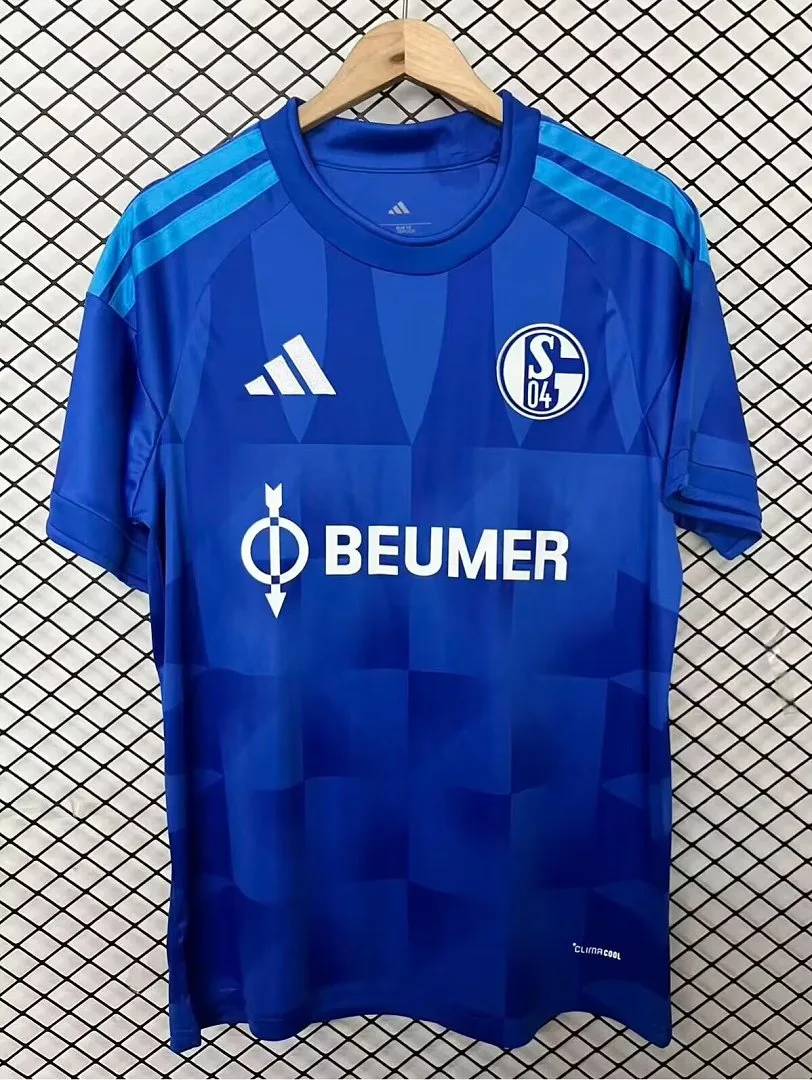 Schalke 04 2026/27 Home Shirt Short Sleeve — 2