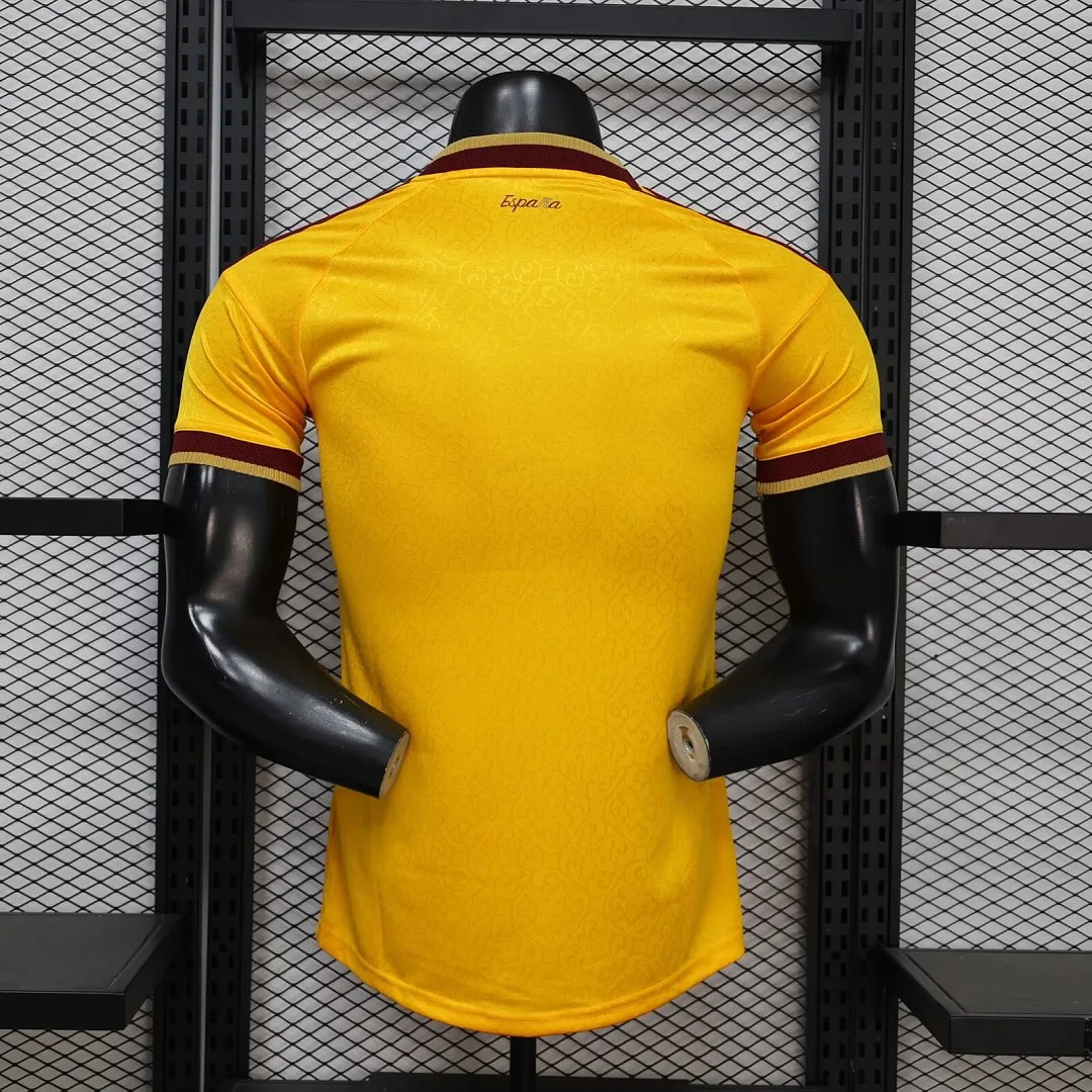 Espagne 2026 Maillot Version Joueur Édition Spéciale Yellow — 2