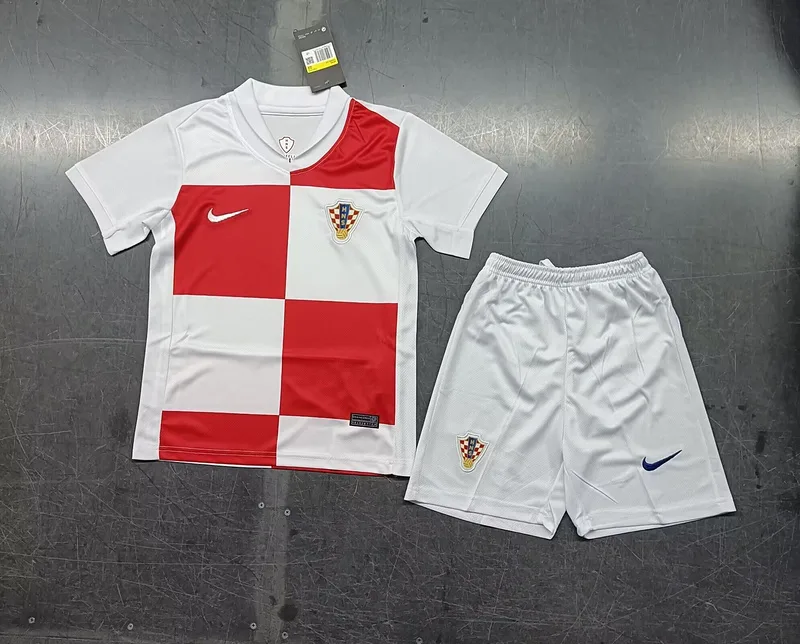 Croatia 2024 Home Kids Kit — 2