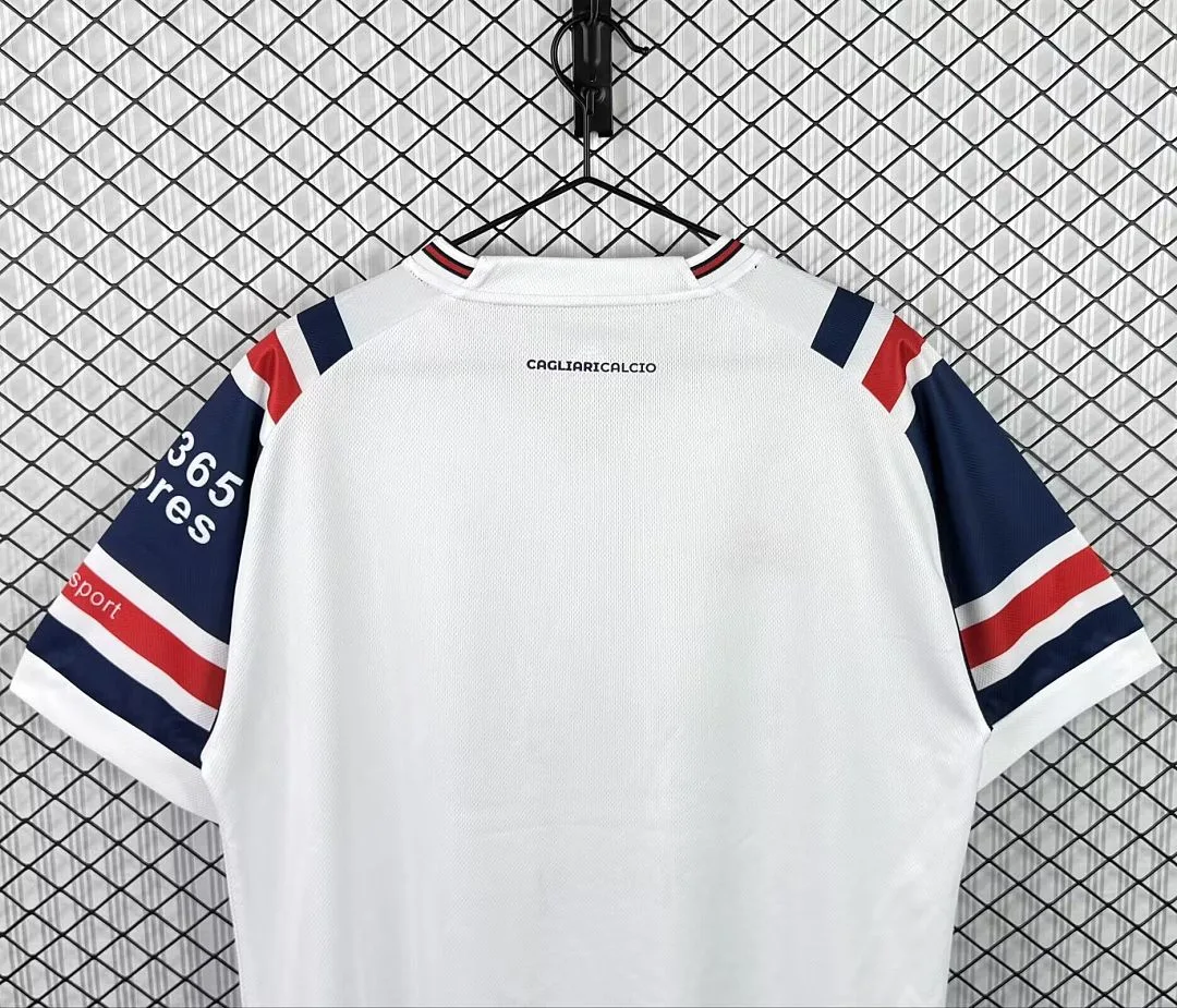 Cagliari 2026/27 Away Shirt White — 1