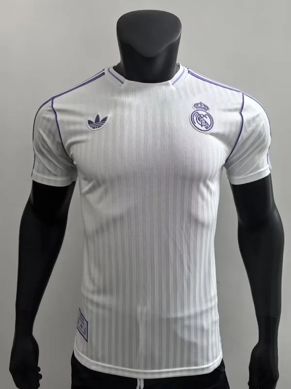 Real Madrid 2025 Maillot Version Joueur Édition Spéciale White